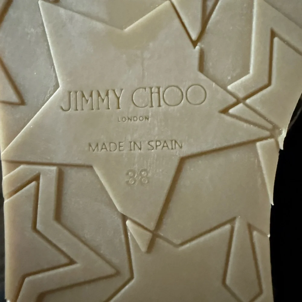 Jimmy Choo Black espadrilles with Crystal buckle - Picture 3 of 8